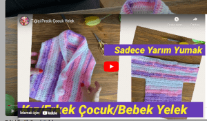 Read more about the article Yarım yumakla yelek ör